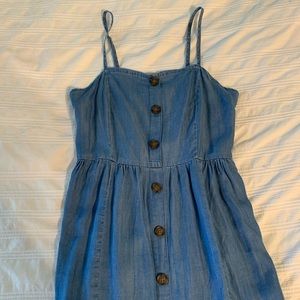 Denim Midi Summer Dress